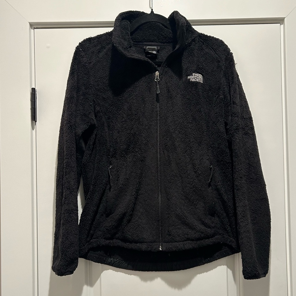 The North Face Osito Silken Raschel Fleece Stand Collar Zip Front Jacket